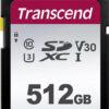 Transcend 300S SDXC 512GB Class 10 U3 V30