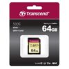 Transcend 500S SDXC 64GB Class 10 U3 V30
