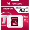Transcend Premium 400x SDXC 64GB Class 10