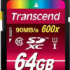Transcend Ultimate 600x SDXC 64GB Class10