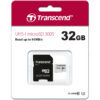 Transcend 300S microSDHC 32GB Class 10 U1 + SD Adapter