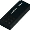 GoodRAM UME3 64GB USB 3.0 Stick Μαύρο UME3-0640K0R11