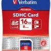 Verbatim SDHC Card 16GB Class 10
