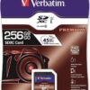 Verbatim SDXC Card 256GB Class 10