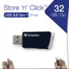 Verbatim Store 'n' Click 32GB USB 3.2 Gen 1