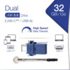 Verbatim Store 'n' Go 32GB Dual Drive USB 3.0 Type-C