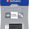 Verbatim Store 'n' Go Pinstripe 128GB USB 2.0 black