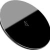 Baseus Ασύρματος Φορτιστής (Qi Pad) 15W Μαύρος (Simple)