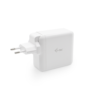 i-tec Travel Charger USB-C 60W + USB-A 18W White