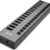 i-tec USB 3.0 Charging HUB 16port + Power Adapter 90 W