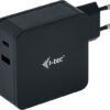 i-tec USB-C Charger 60 W + USB-A Port 12 W